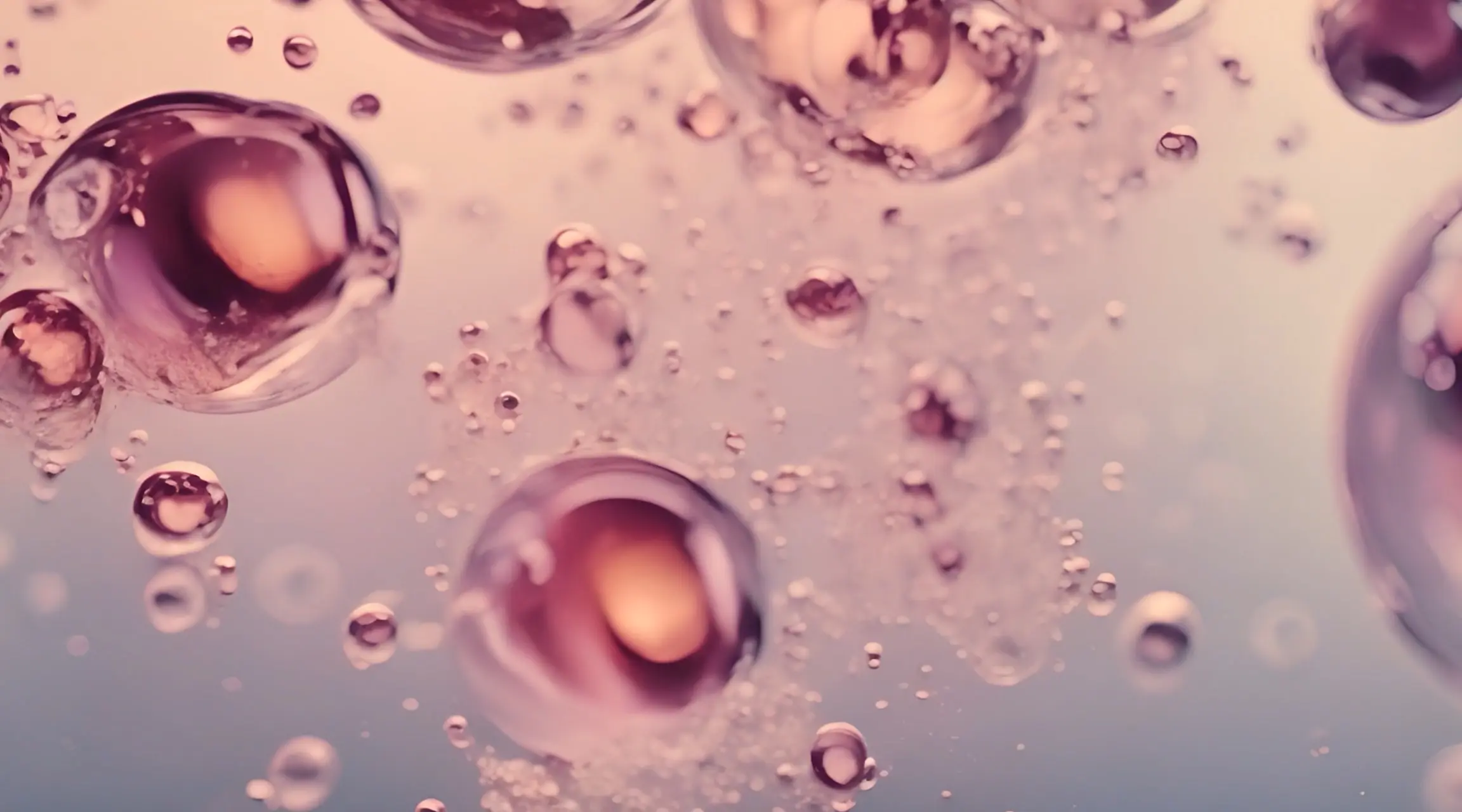 Microscopic Beauty of Bubbles Cinematic Clip